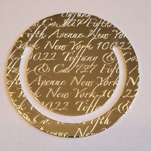 Tiffany & Co Notes Bookmark